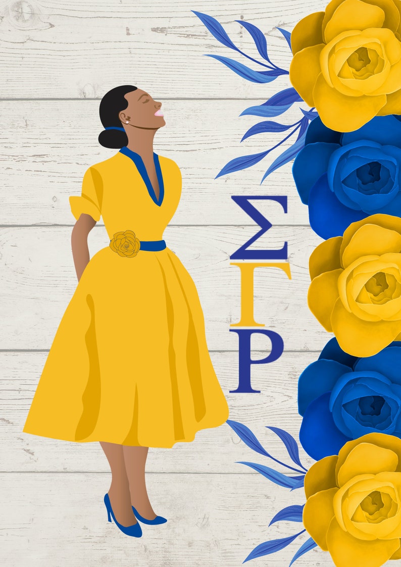 Sigma Gamma Rho Sgrho Printable Planner Cover Journal Etsy
