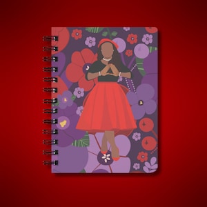 DST Notizbuch|Delta Omega Theta|Delta Journal|Dine 9 | Studentenverbindung Notizbuch AKA Journal | 1913 Spiralblock | Laminat-Cover | HBCU | 5x7