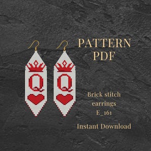 Miyuki Seed Bead Fringe Earrings Pattern: DIY Bohemian Jewelry PDF Pattern