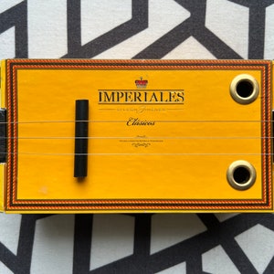 Leon Jimenes Dominican Republic Cigar Box Guitar