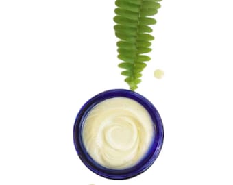 Organic Face Cream with Green Tea, Coenzyme Q10,  Alpha-Lipoicacid  & Vitamin C | Natural Skincare for All Skin Types