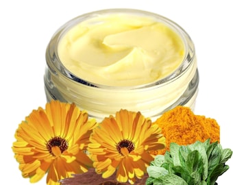 Organic Herbal Calendula Cream| Anti-Itch Cream | Ayurvedic Herbal Cream| All Ages & Skin Types
