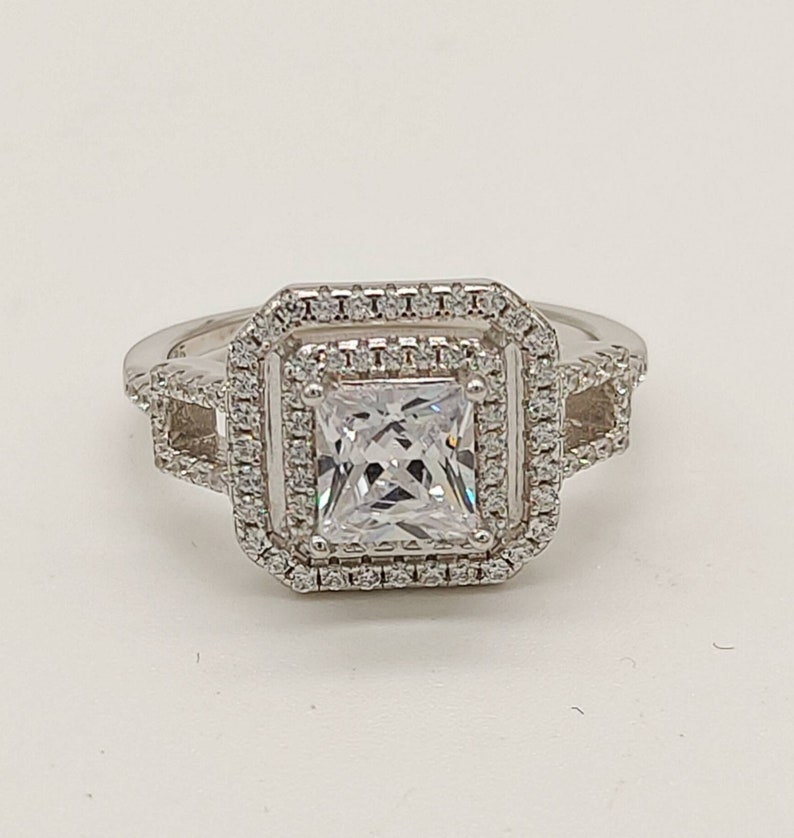 Ring Woman Engagement Love Diamond Women ring silver 925 wedding gifts gift for her jewelry charms Diamond accessories