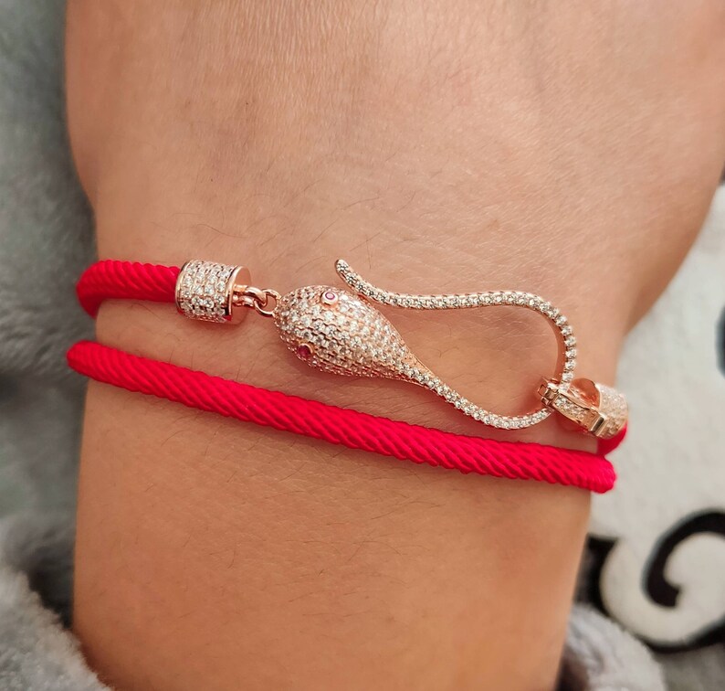 Women/'s bracelet Cordon Silver 925 two rounds bracelet snake silver bracelet love gifts for women jewelry trend charms Bracelet Women