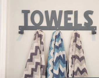 Towel Hooks | Metal Towel Hanger