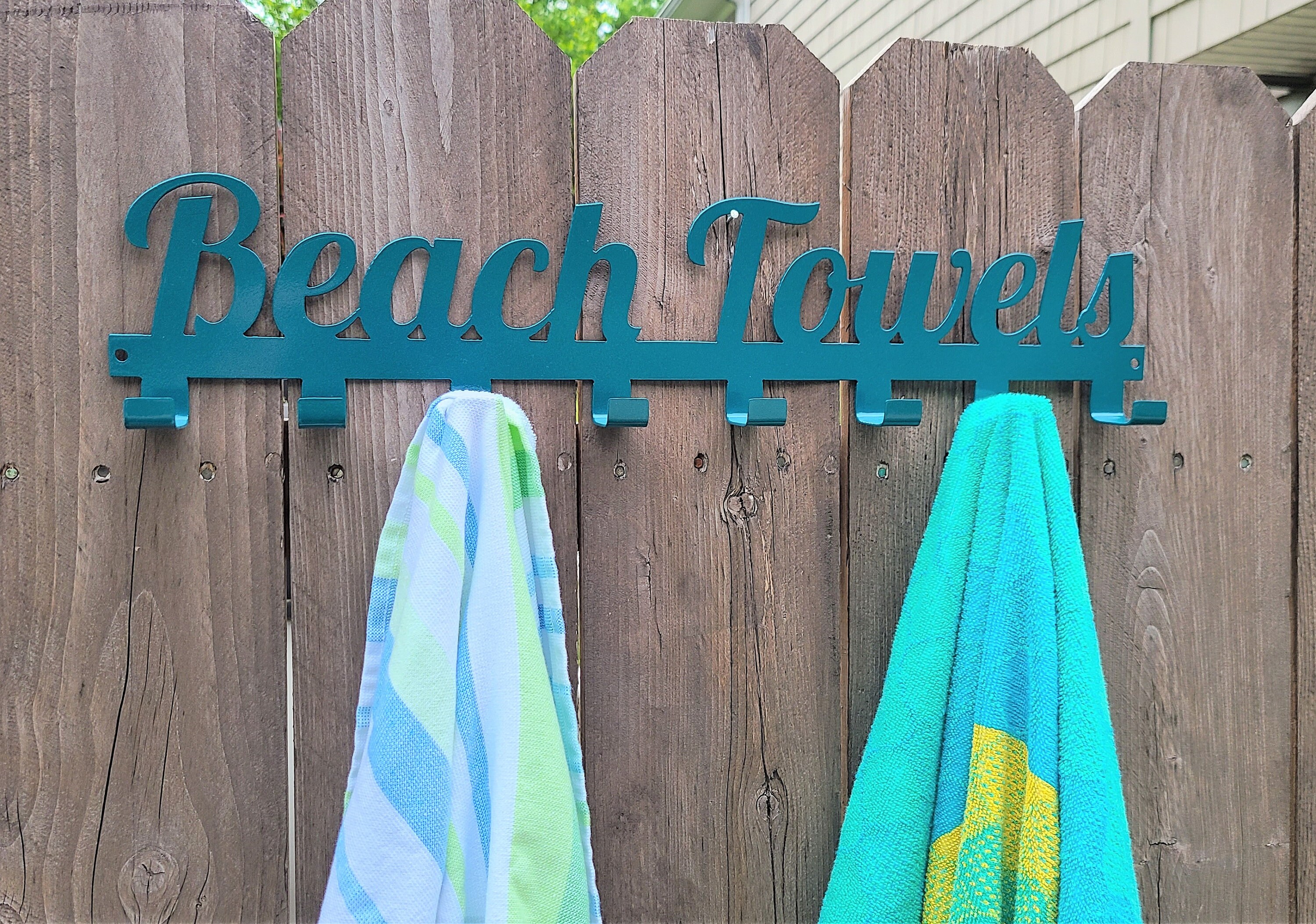 Beach Towels Hooks/metal Towel Hanger Etsy