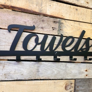 Towel Hooks | Metal Towel Hanger
