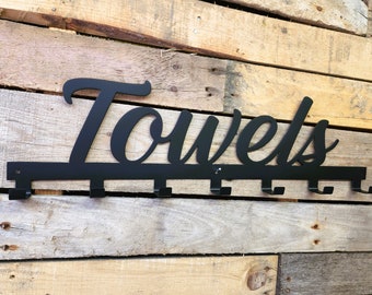 Towel Hooks | Metal Towel Hanger