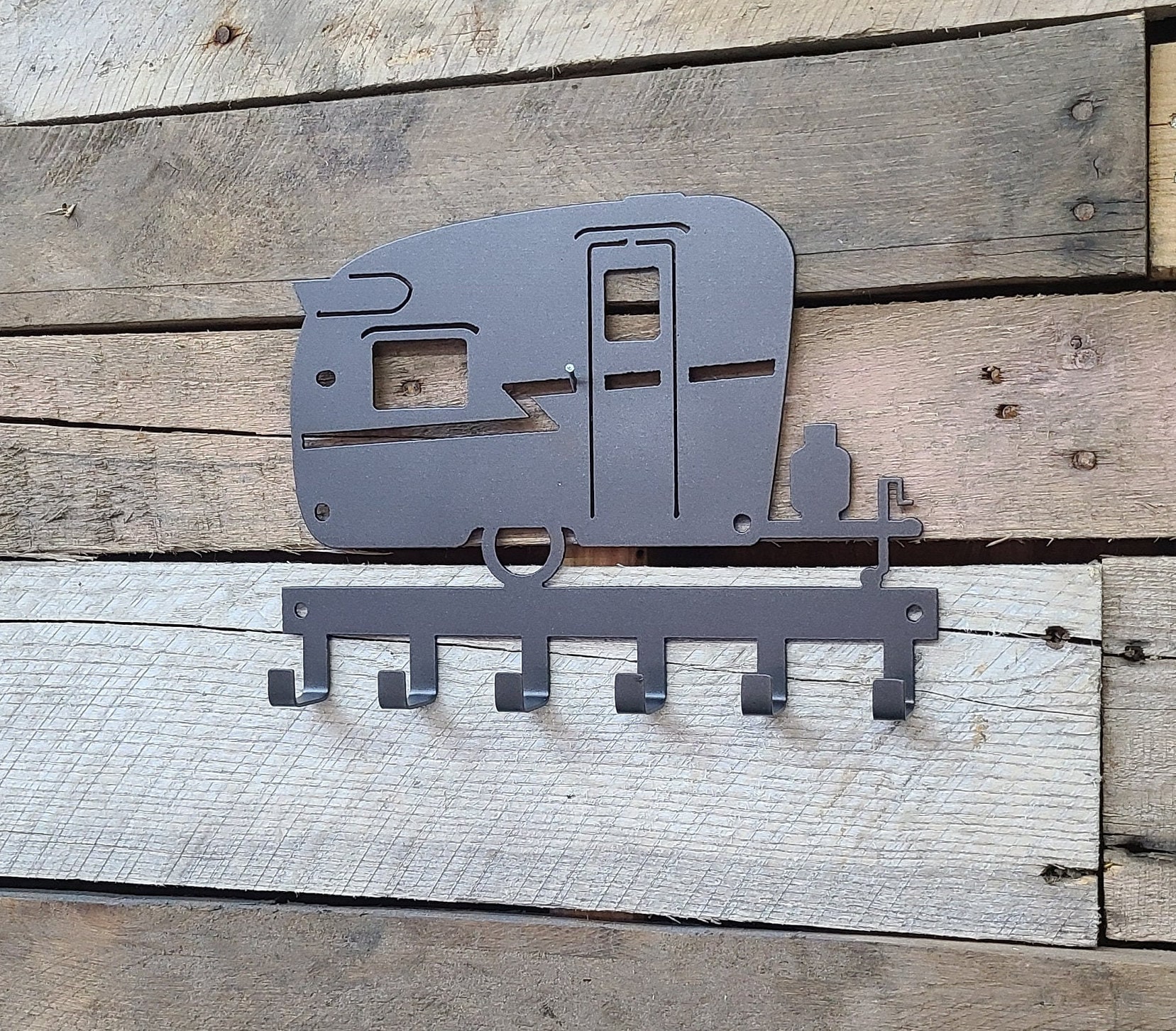 Caravan Key Rack Camper/rv Key Hooks | Camping Decor - Etsy