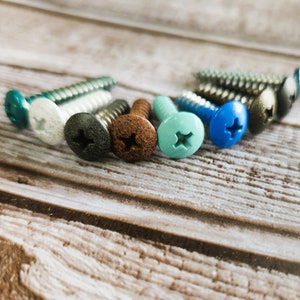 Color Matched Screws/Hardware - ADD ON ITEM.  Please read description