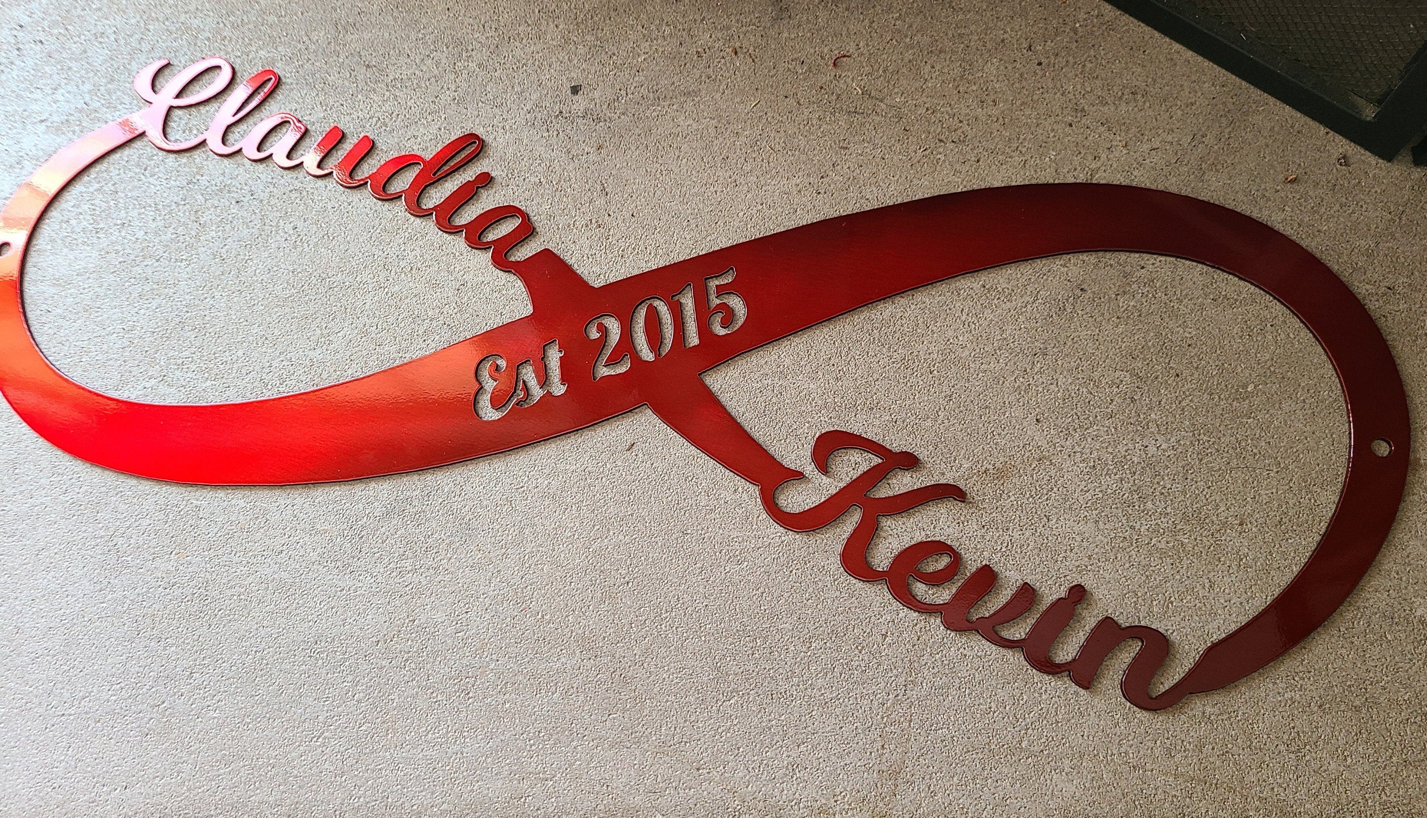 Personalized Infinity Symbol | Infinity With Names | Anniversary ...