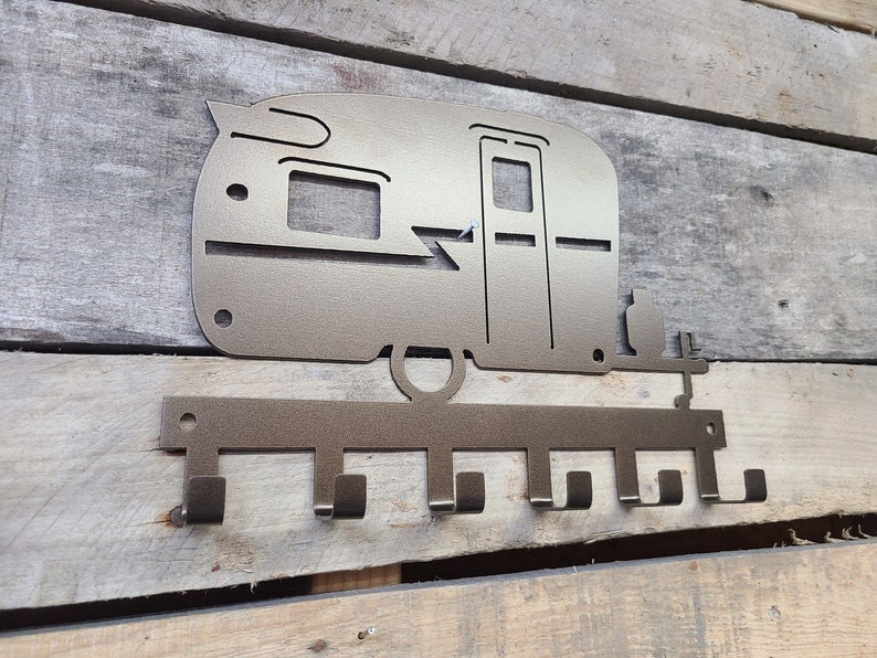 Caravan Key Rack Camper/rv Key Hooks | Camping Decor - Etsy