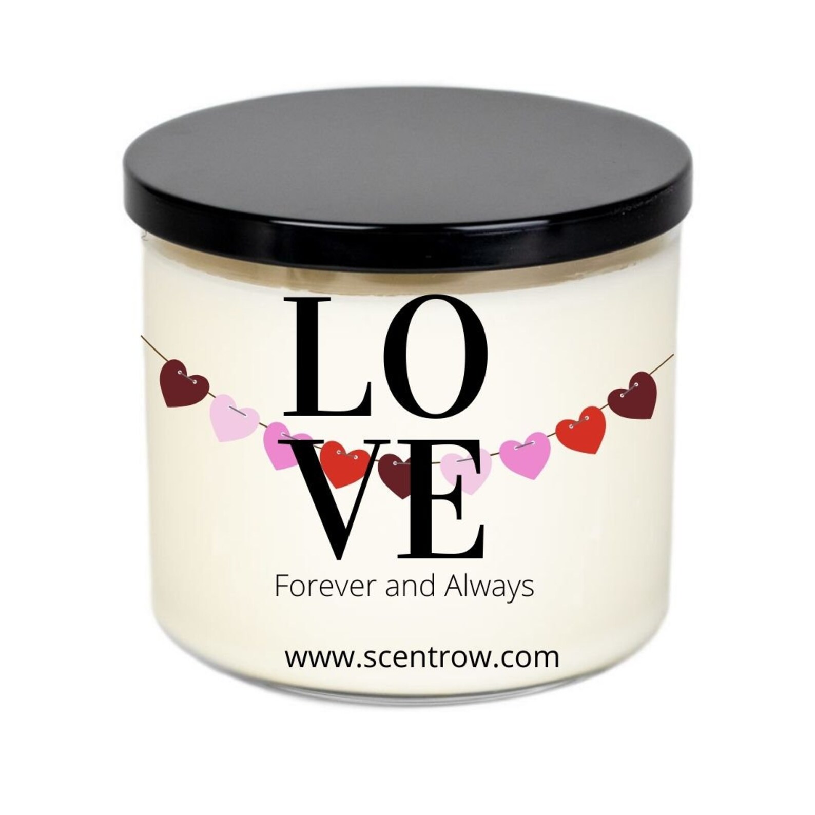 Love Scented Candle 3 Wick 20 Oz Birthday Gift Gift Etsy UK