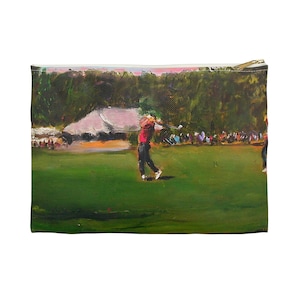 Golf Pouch  Golf Accessory Pouch  Golfer Gift  Vintage Golf Gift  Gift for Golfer