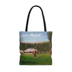 Personalized Golf Tote Bag   For The Love Golf Sports  Golf Bag  Golf Gift  Golfer&#39;s tote bag