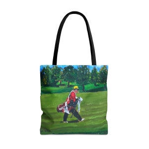 Golf Tote Bag   Golf Gifts  Golf Bag  Golfer Gift  Golfer&#39;s tote bag  Golfer Birthday Gift  Golf Accessories