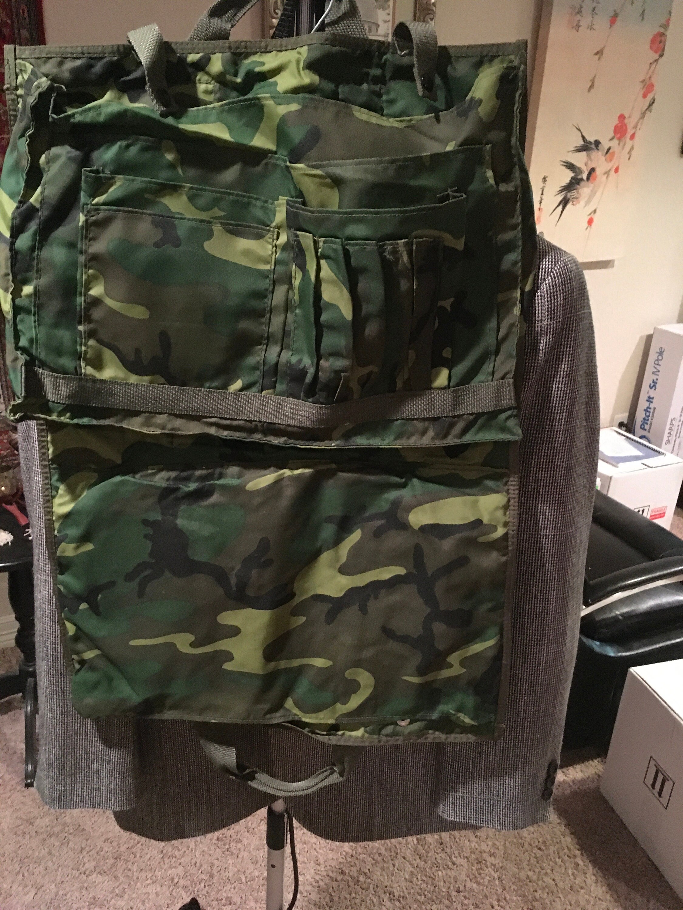 Camouflage Soft Side Briefcase Etsy