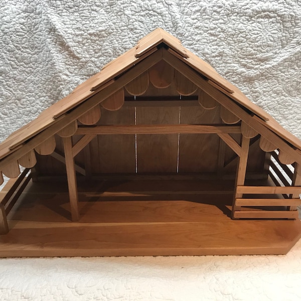 Large Outdoor Nativity Stable Etsy