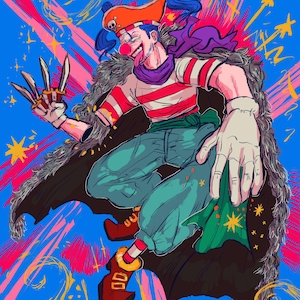 Clown Card Sleeves - Etsy Ireland