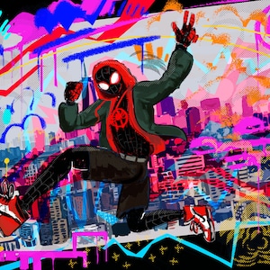 Miles Morales Art Print