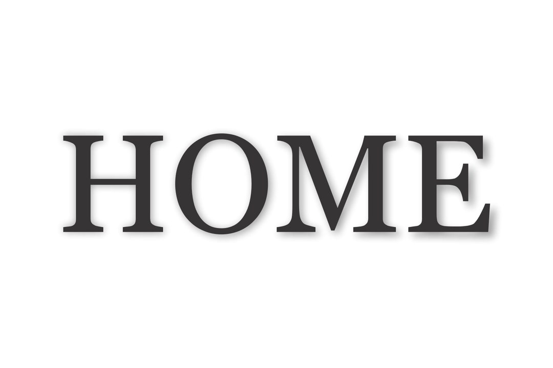 Large Wood Letter Laser Cut Letter Farmhouse Decor Farmhouse Font