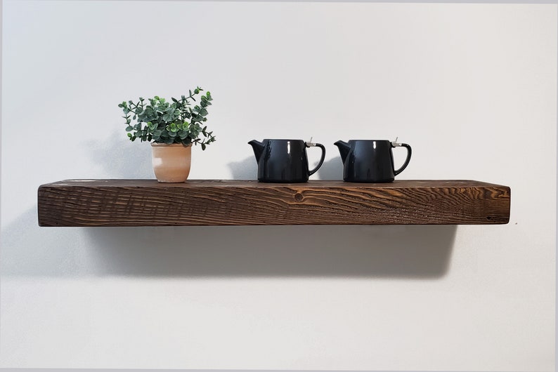 100 AUTHENTIC RECLAIMED WOOD Floating Shelf Barn wood Shelf Etsy