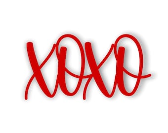 XOXO Sign - Xoxo Sign - Xoxo Laser Cut Out - Farmhouse Decor