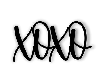 XOXO Sign - Xoxo Sign - Xoxo Laser Cut Out - Farmhouse Decor