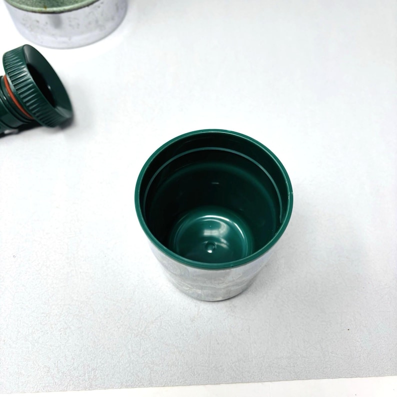 Vtg Aladdin Stanley Thermos Green No. A-944DH One Quart Made In USA VGVC image 9