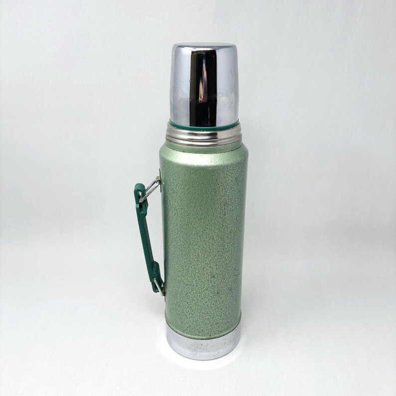 Vtg Aladdin Stanley Thermos Green No. A-944DH One Quart Made In USA VGVC image 6