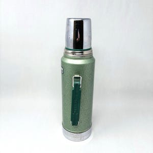 Vtg Aladdin Stanley Thermos Green No. A-944DH One Quart Made In USA VGVC image 4