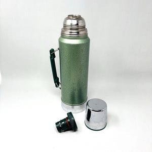 Vtg Aladdin Stanley Thermos Green No. A-944DH One Quart Made In USA VGVC image 8
