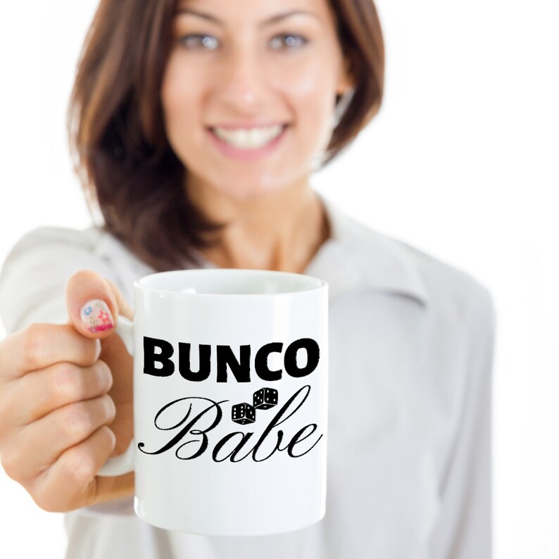 Bunco Babe Coffee Mug Bunco Prizes, Gift for Bunco Night, Game Night