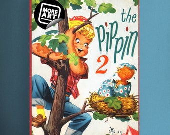 The Pippin 2 Malbuch: Ein Vintage Malbuch druckbare PDF-Sofort-Digital-Download