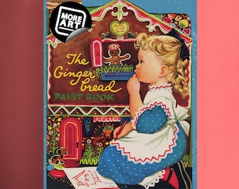 Das Lebkuchen-Farbbuch: Ein Vintage-Malbuch zum Ausdrucken