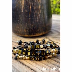 inspire e expire pulseiras