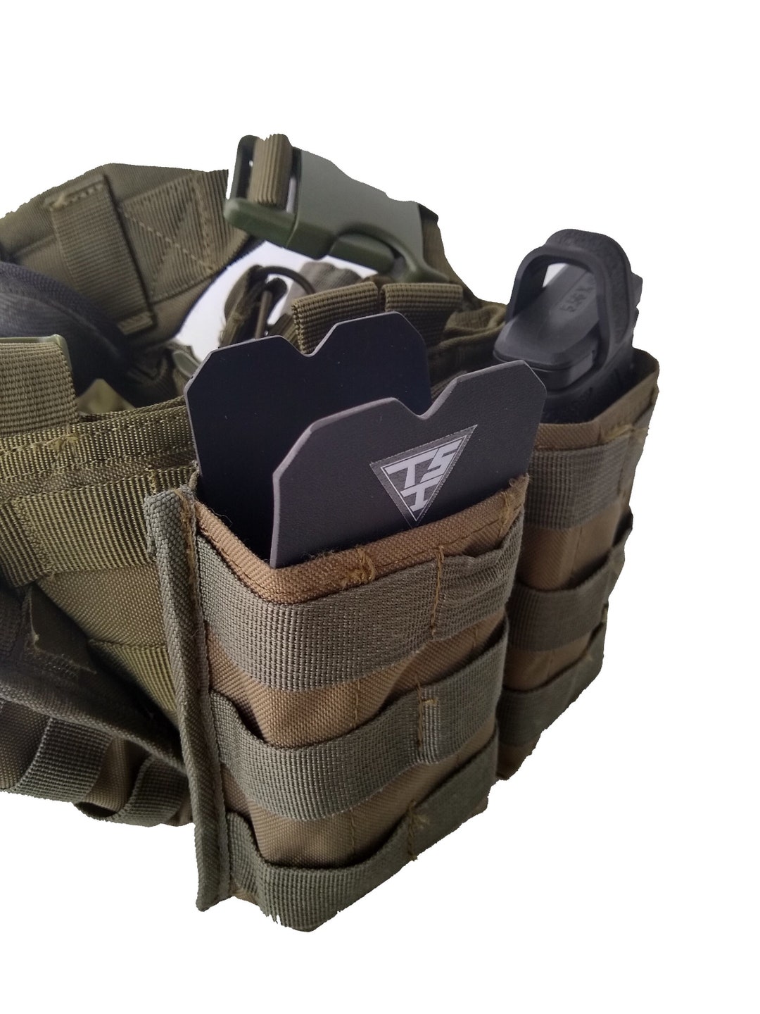 thumbnail image 2 of Nylon Magazine Pouch Insert Set For 5.56 & 7.62 Mags - Tactical Airsoft Hunting Game Accessories 2 of 10