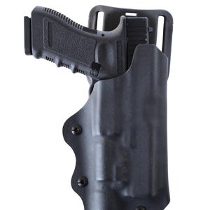 GLOCK 17, 22, 31 Streamlight TLR1 Mid-Ride BELT Holster  - Left and Right Hand options