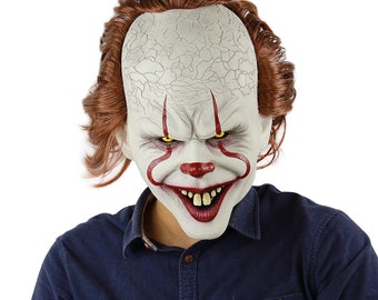 Pennywise Costume Etsy - pennywise face roblox id