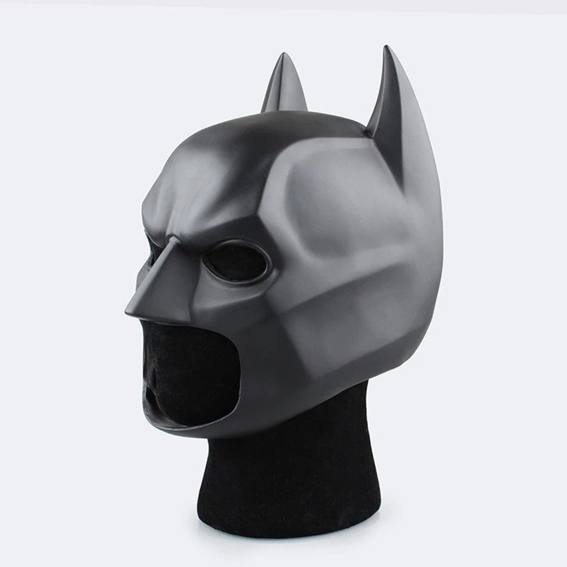 Movie The Dark Knight Batman Helmet PVC Flexible Mask Fancy Etsy