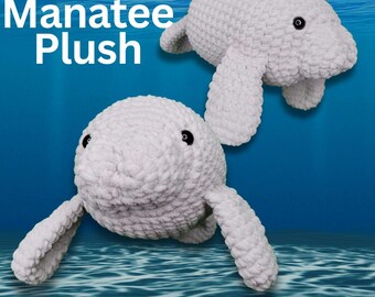 Handmade Manatee Plush – Florida Sea Cow
