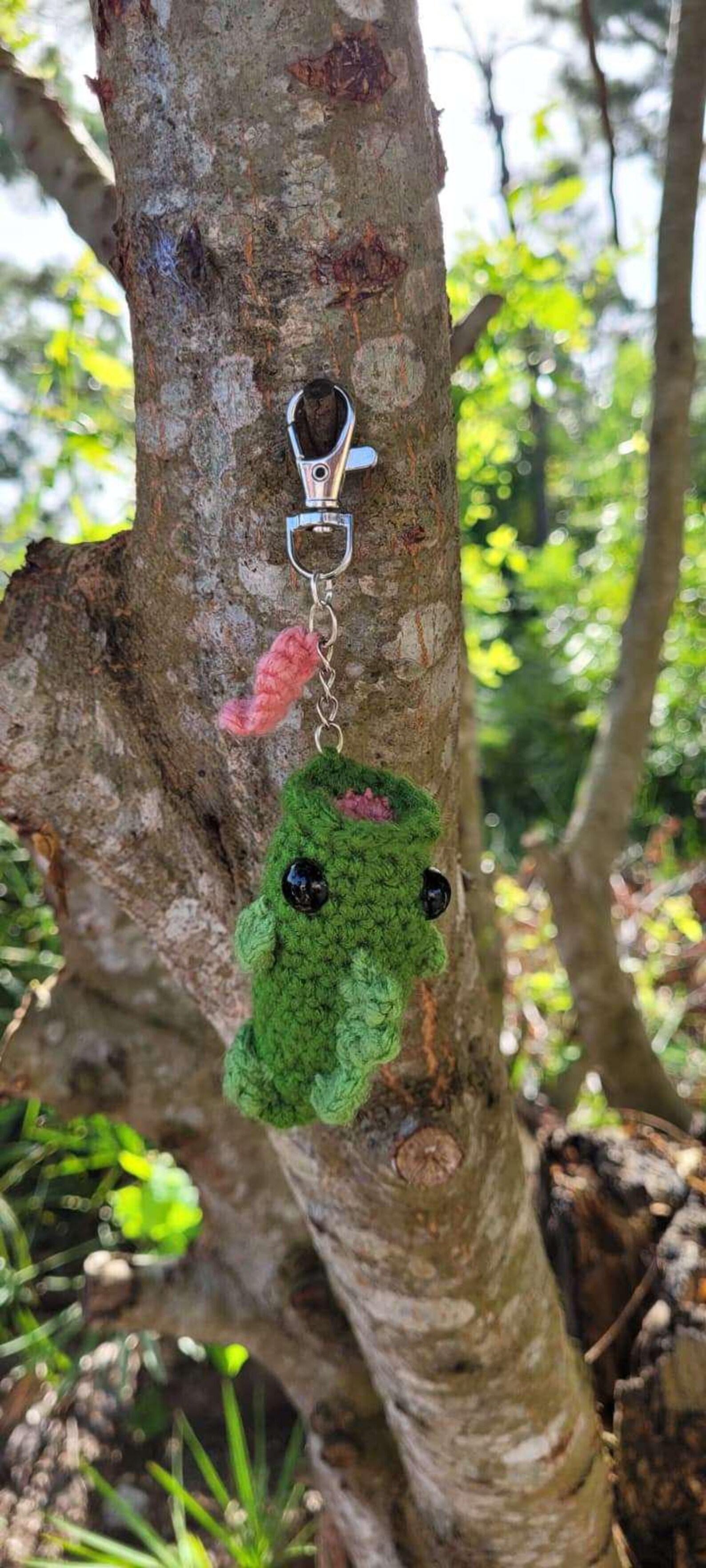 Bass Fish Keychain - Handmade Crochet - Etsy