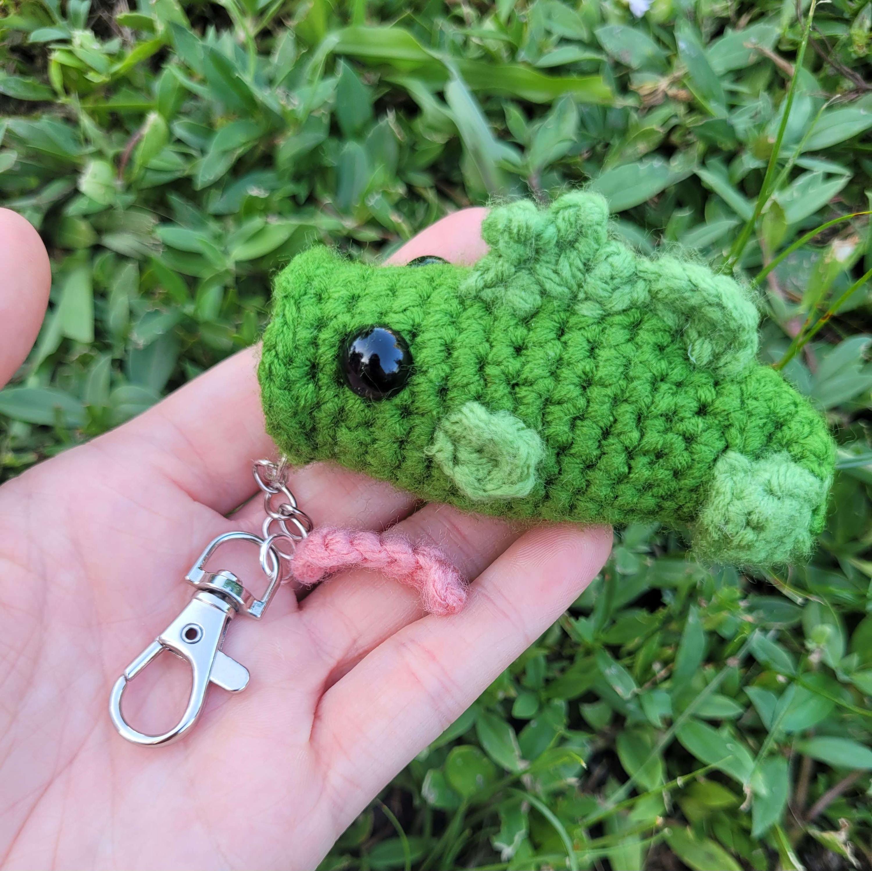 Bass Fish Keychain - Handmade Crochet - Etsy