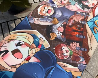 Dunmeshi - DND Night Gamemat 12x24"