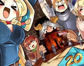 Dunmeshi - Nat 20 Poster 11x17"