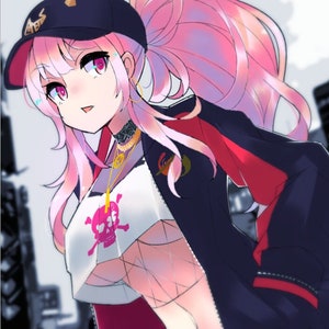 HOLOLIVE - Hypebeast Mori Calliope Poster 11x17"