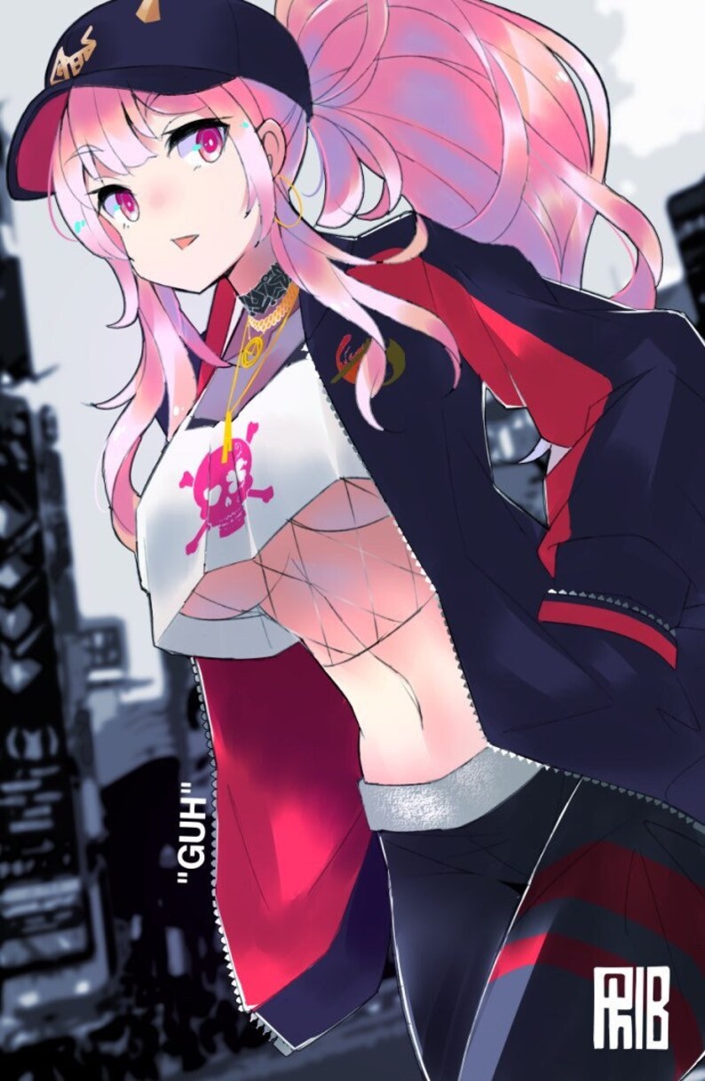 HOLOLIVE Hypebeast Mori Calliope Póster 11x17 Etsy México