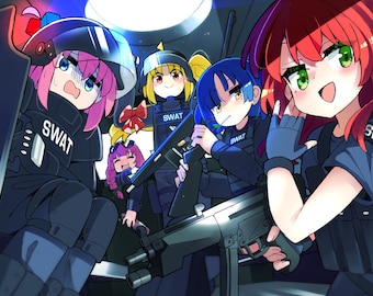 Bocchi the SWAT Poster 11x17"