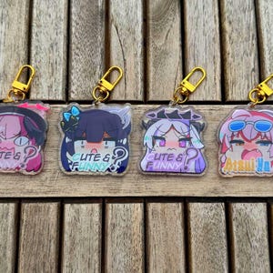 Blue Archive - Cute and Funny Series 2.5&quot; Acrylic Charm Keychain