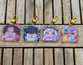 Blue Archive - Cute and Funny Series 2.5" Acrylic Charm Keychain